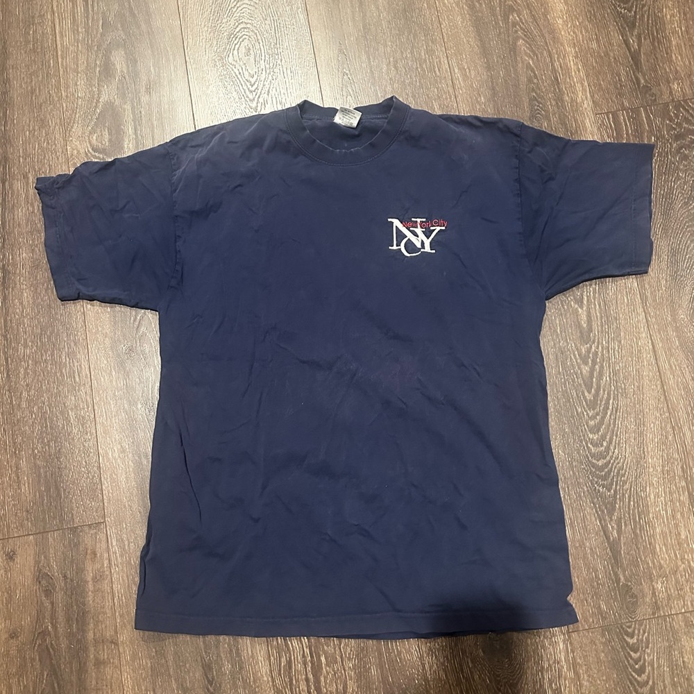Vintage Navy NYC embroidered Men's Tee